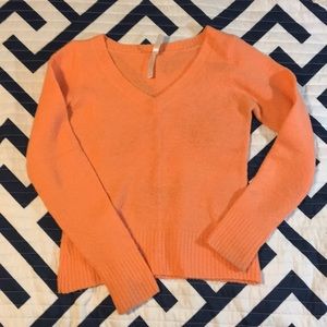 Orange Knit Sweater